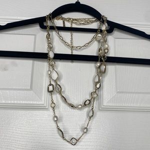 WHBM multi layers necklace
